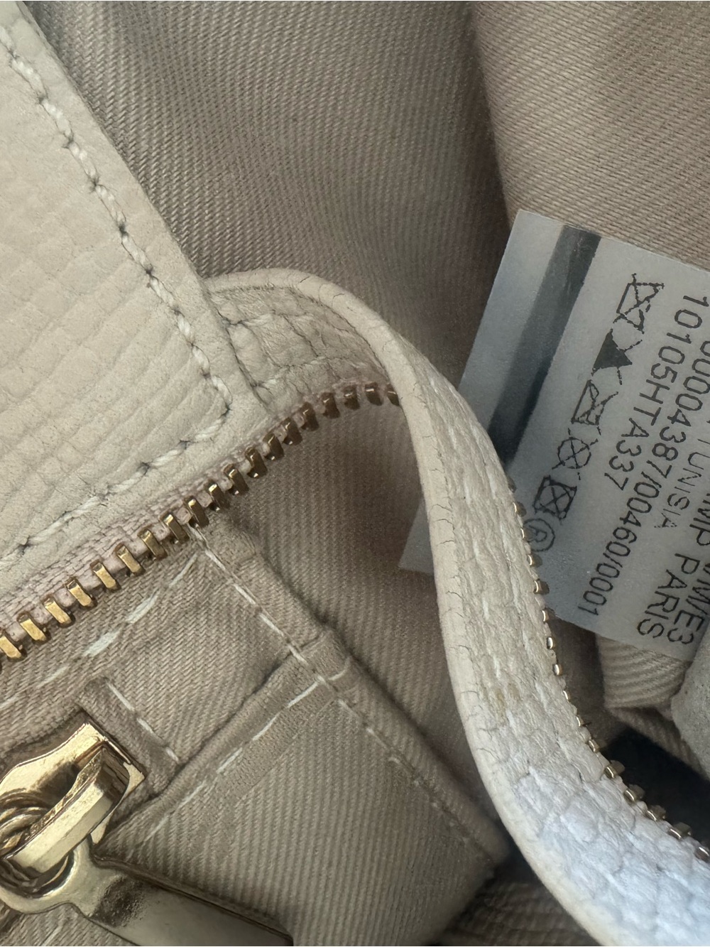 Longchamp Mailbox Leather Tote Chalk - Picture 9 of 13